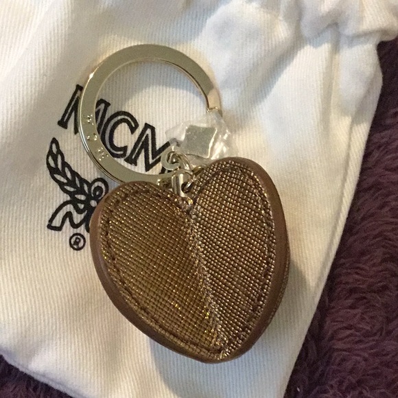 NWT Authentic MCM Key Ring / Bag Charm - Picture 5 of 16
